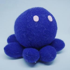 Peluche Poulpe Violet Uni | hoshimagu.com